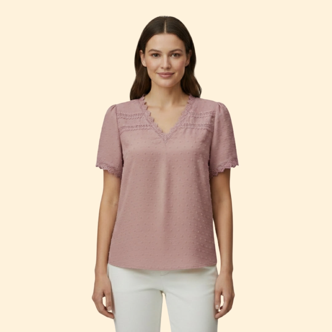 Women's Lace Detail Blouse