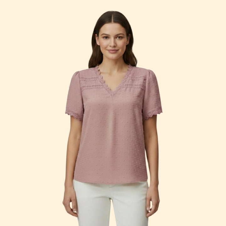 Women's Lace Detail Blouse