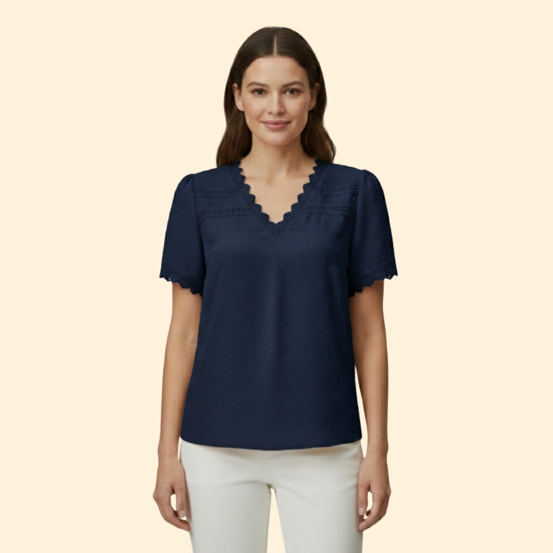 Women's Lace Detail Blouse
