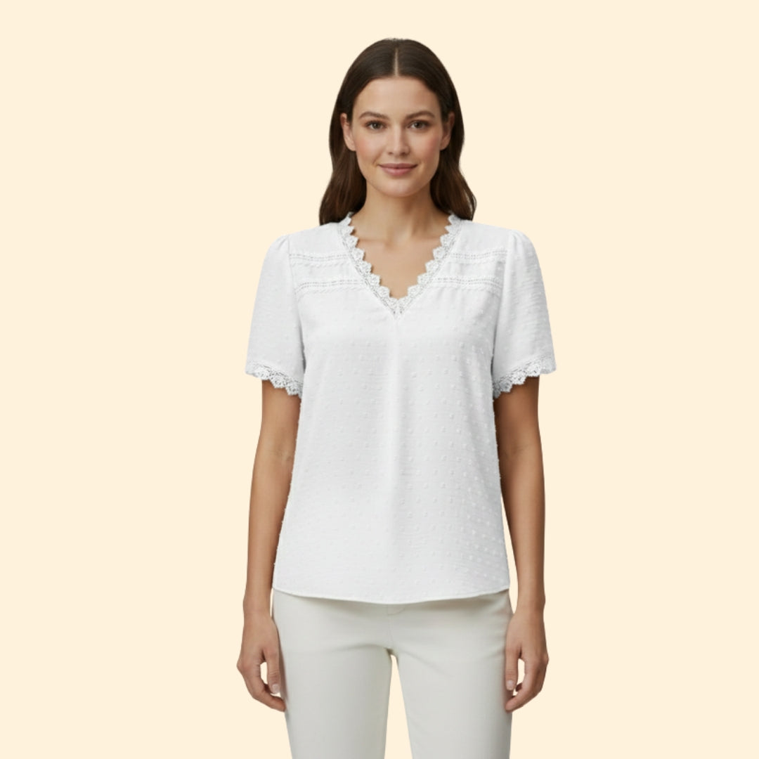 Women's Lace Detail Blouse