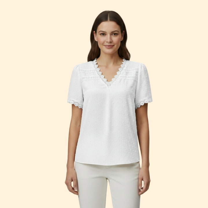 Women's Lace Detail Blouse