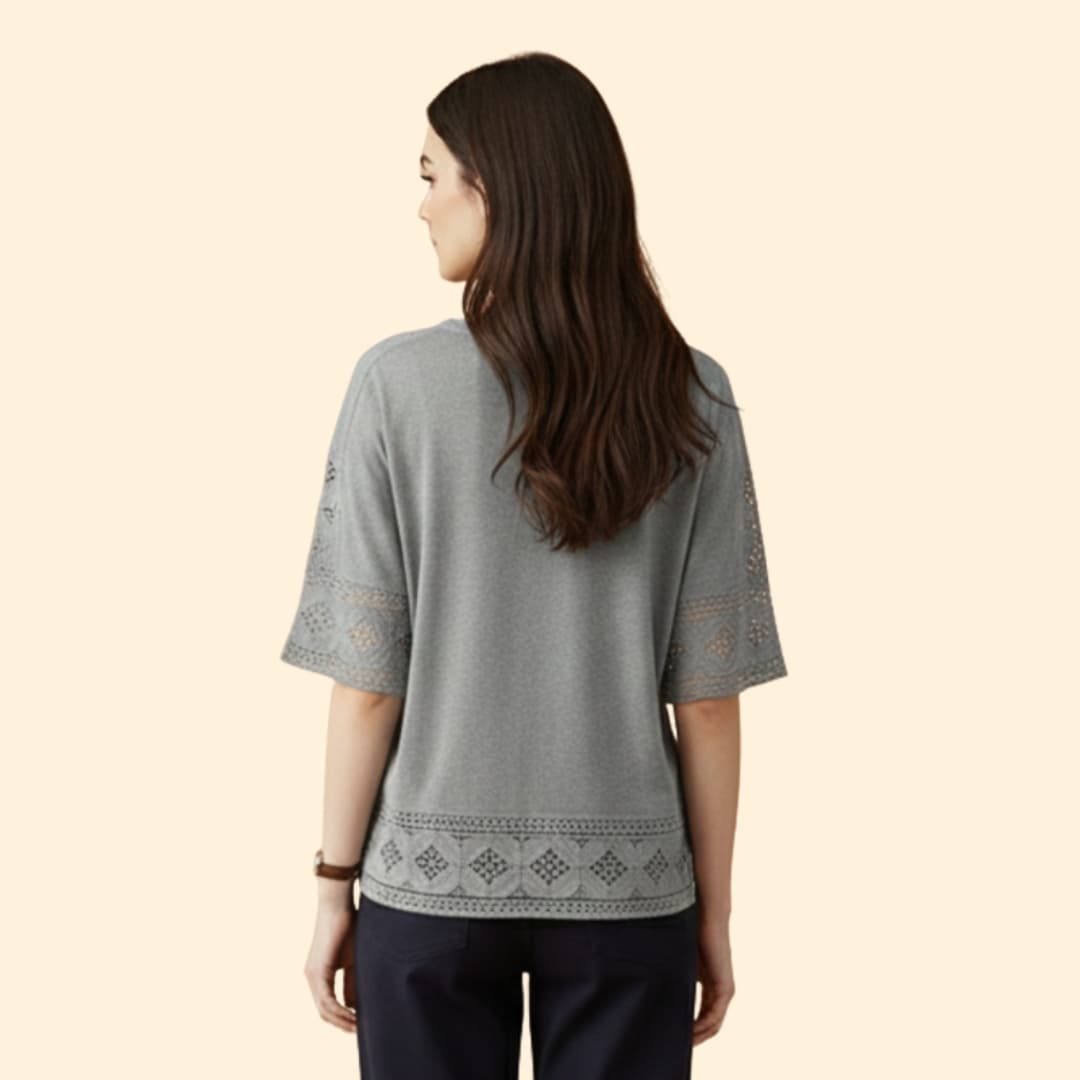 Women's Lace Detail T-Shirt