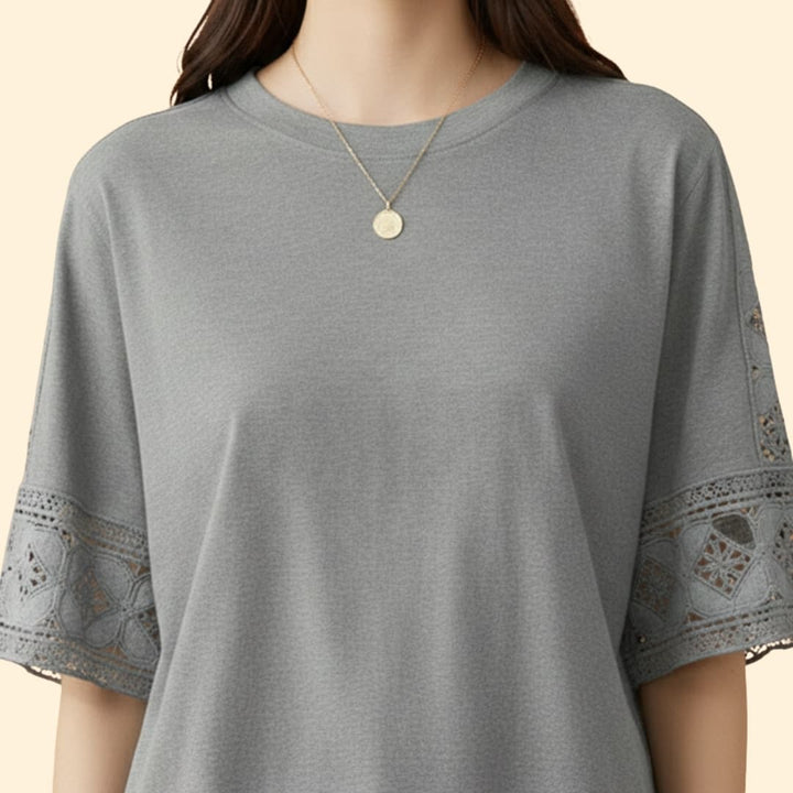 Women's Lace Detail T-Shirt