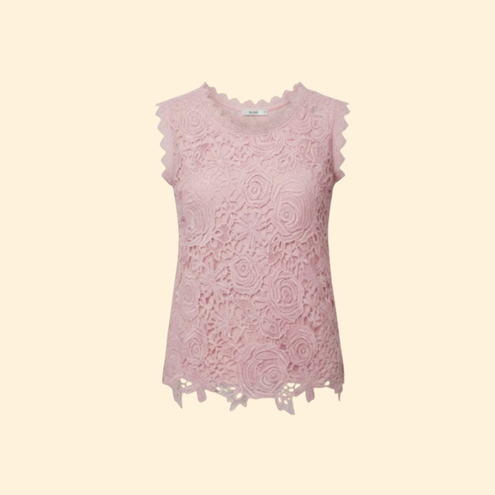 Women's Lace Floral Top