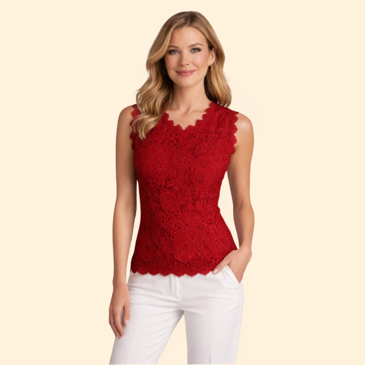 Women’s Lace Floral Top
