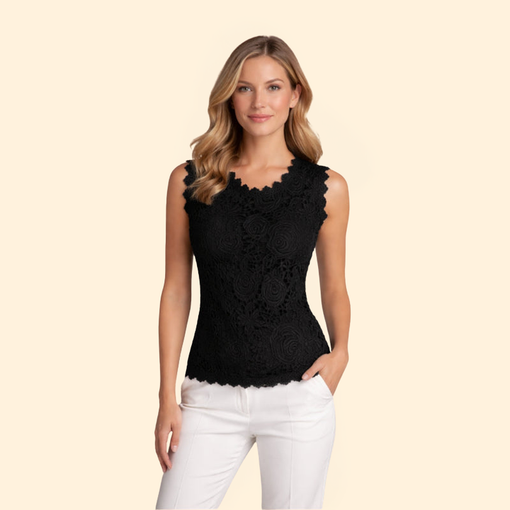 Women’s Lace Floral Top
