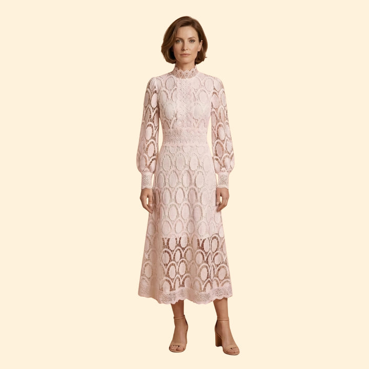Women's Lace Midi Dress