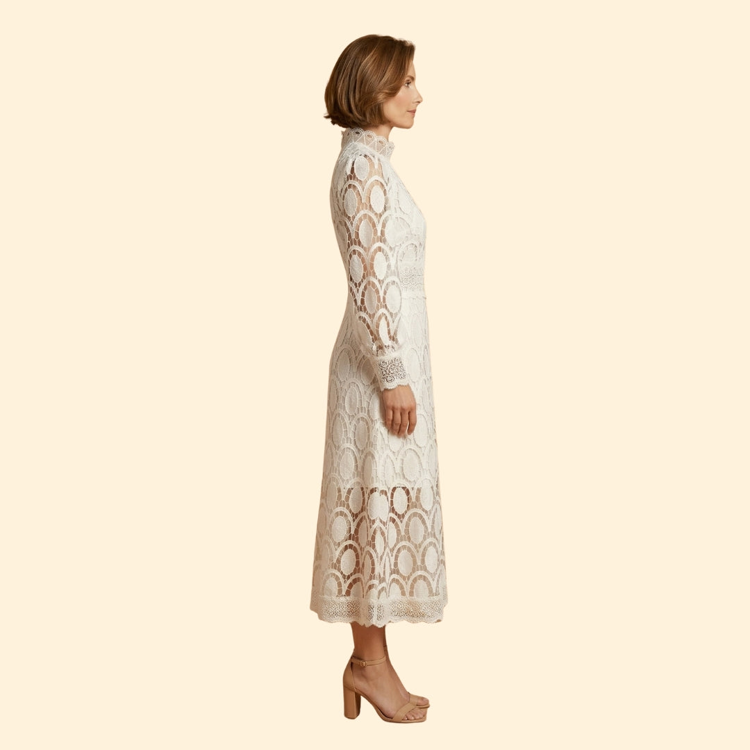 Women's Lace Midi Dress