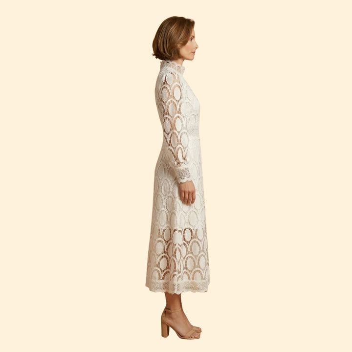Women's Lace Midi Dress