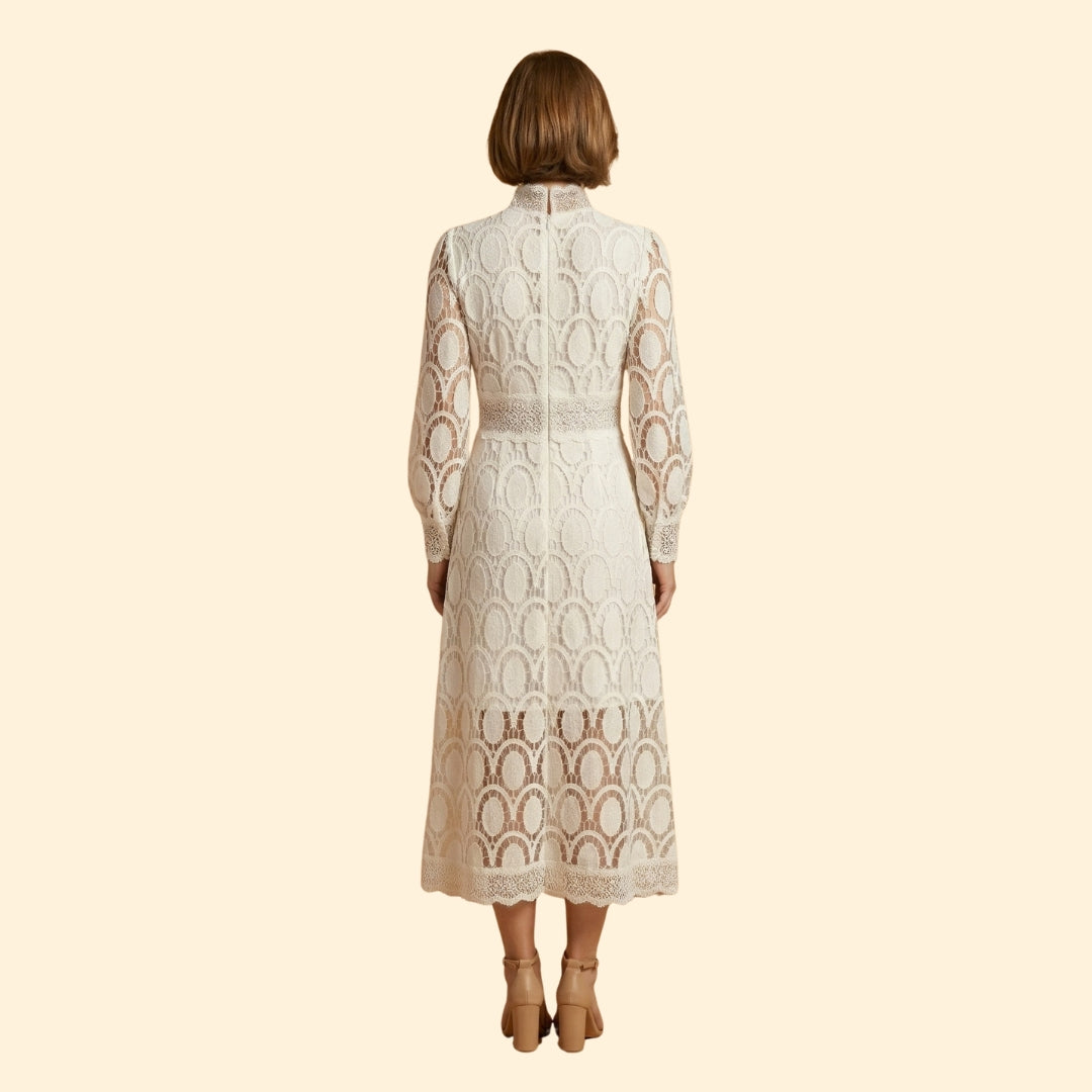 Women's Lace Midi Dress