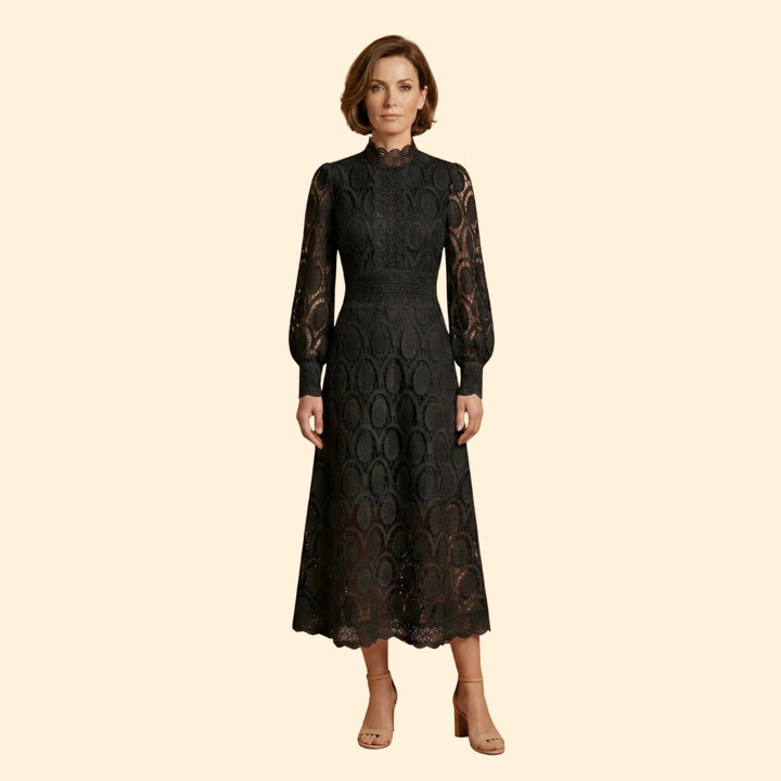 Women's Lace Midi Dress