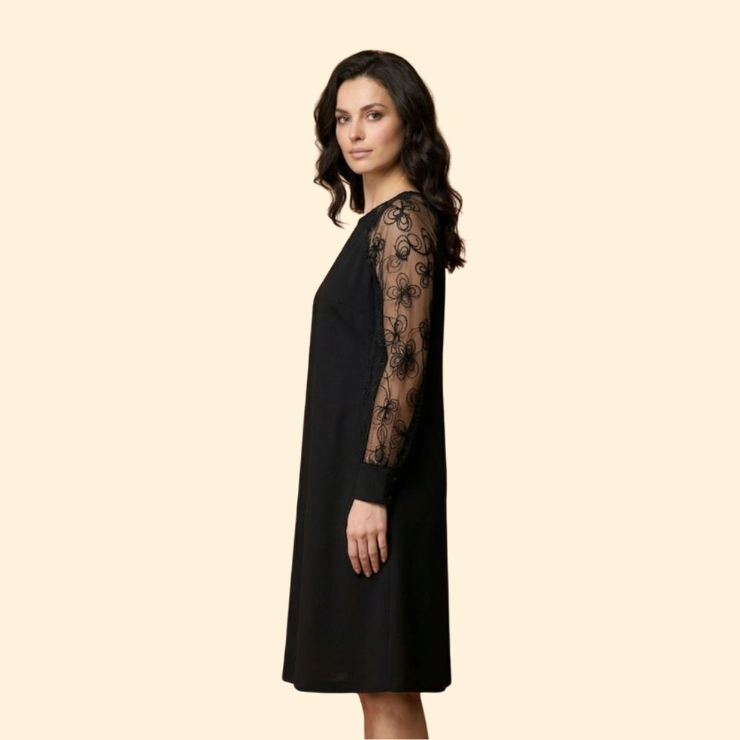 Women's Lace Sleeve Dress