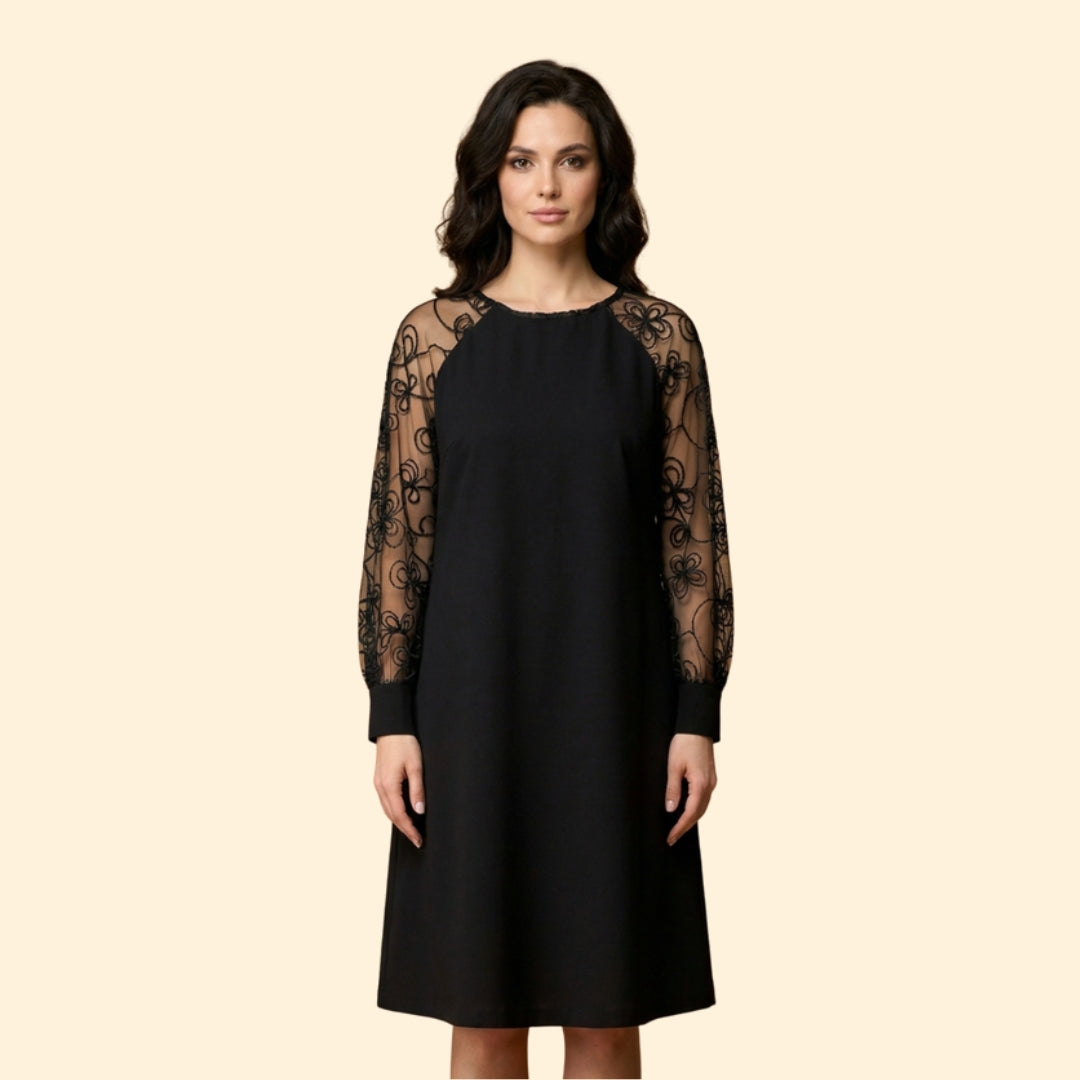 Women's Lace Sleeve Dress