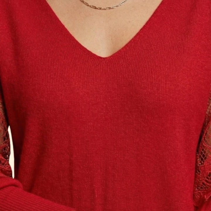Women's Lace Sleeve Dress