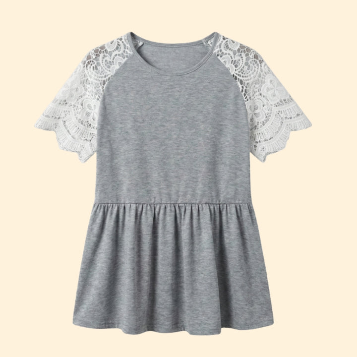Women's Lace Sleeve Top