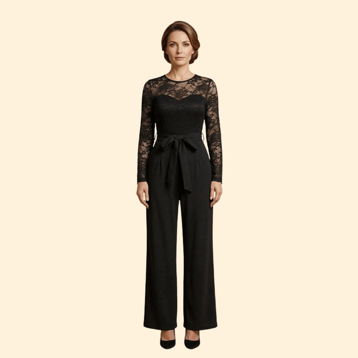 Women's Lace Top Jumpsuit