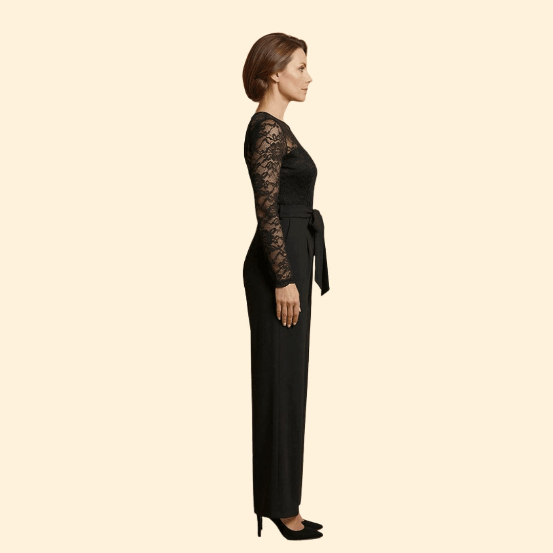 Women's Lace Top Jumpsuit