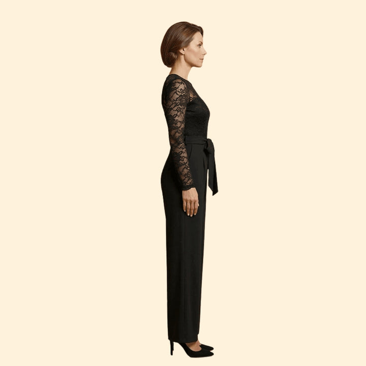 Women's Lace Top Jumpsuit