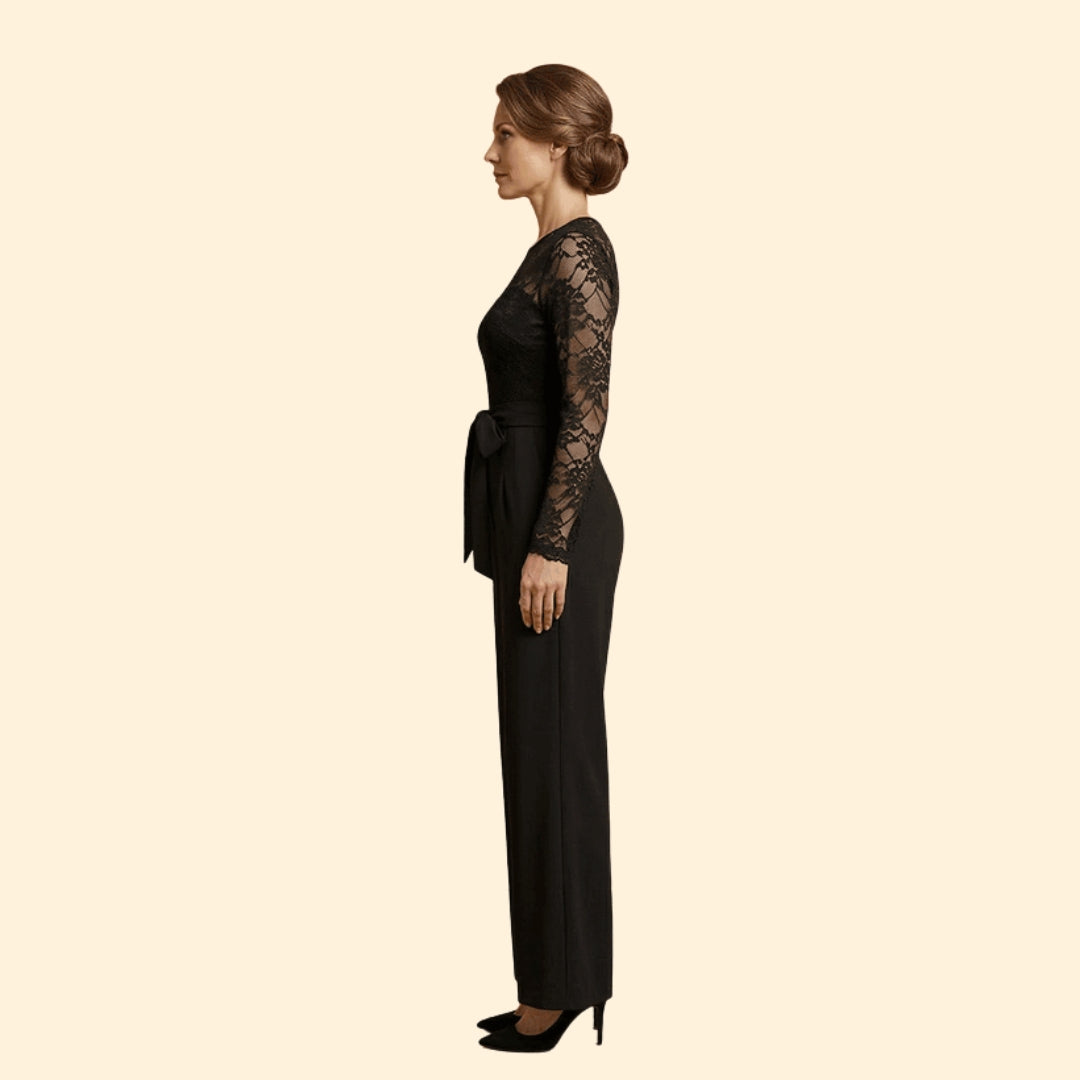 Women's Lace Top Jumpsuit