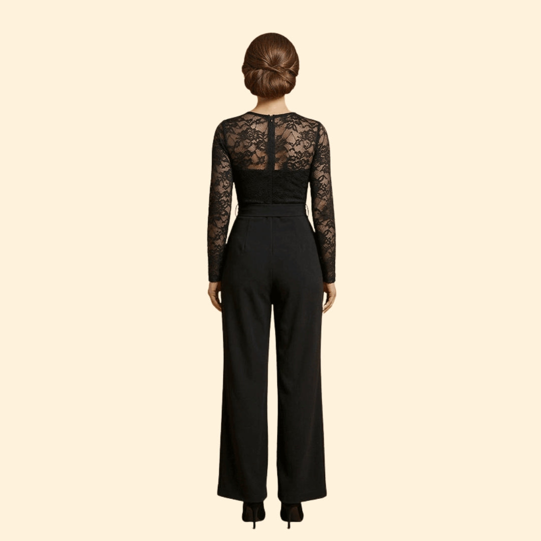 Women's Lace Top Jumpsuit