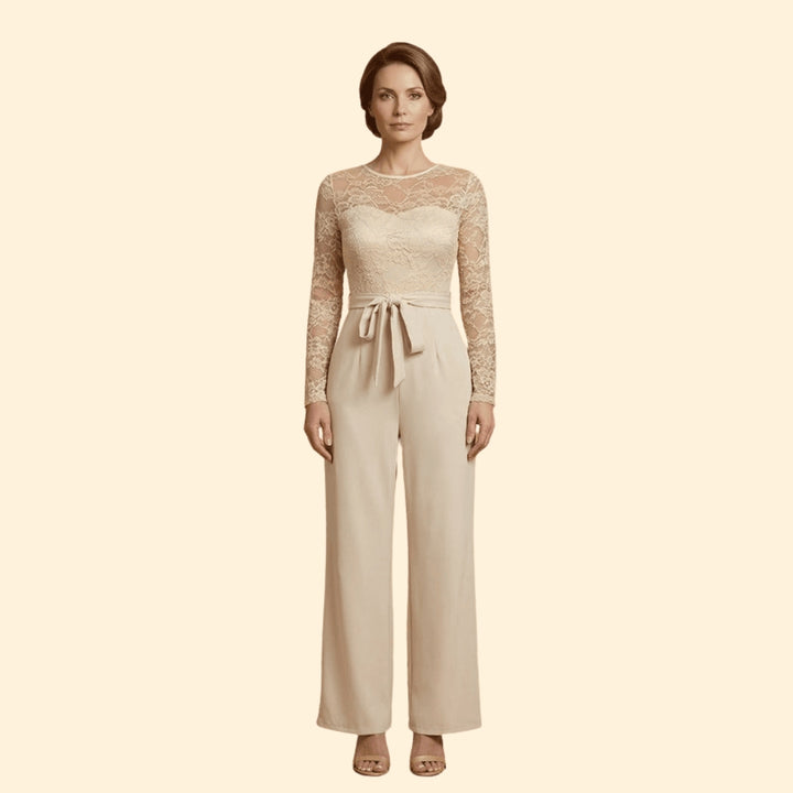 Women's Lace Top Jumpsuit