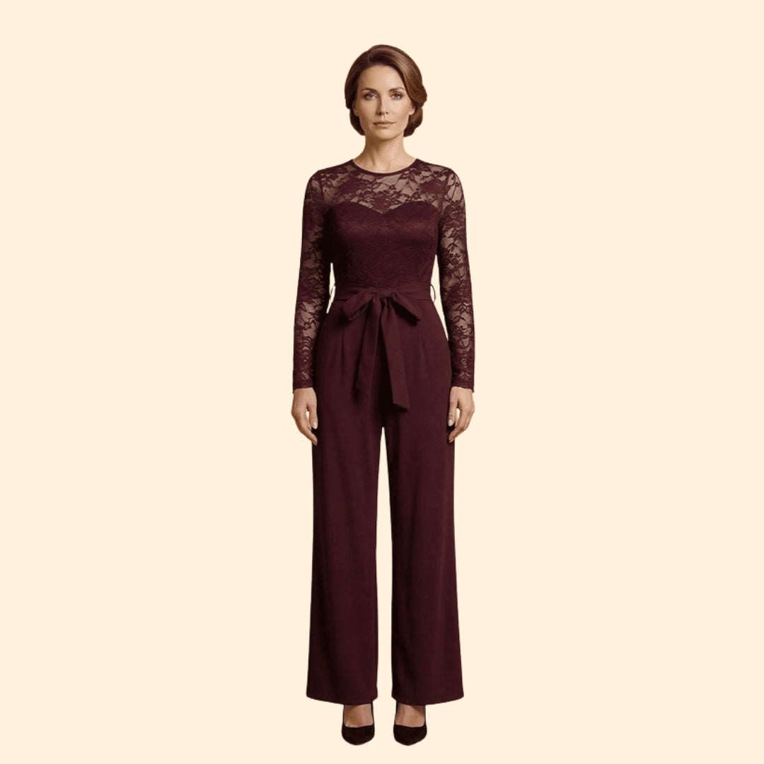 Women's Lace Top Jumpsuit