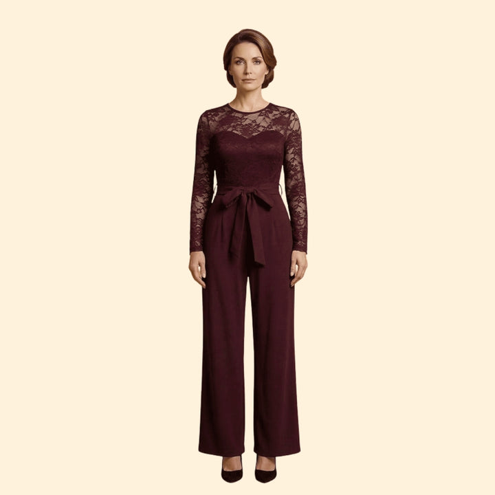 Women's Lace Top Jumpsuit
