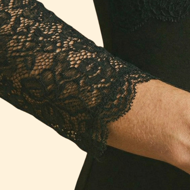Women's Lace V-Neck Blouse