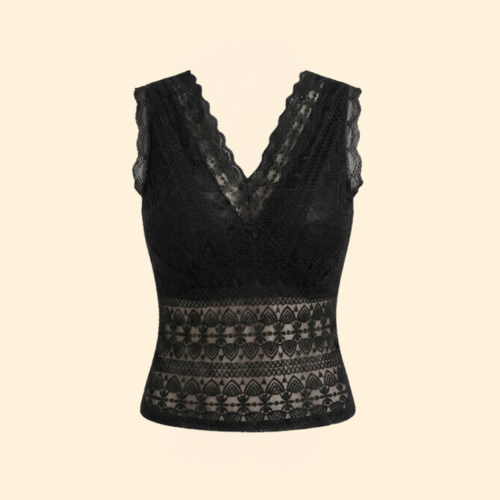 Women’s Lace V-Neck Top