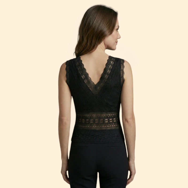 Women’s Lace V-Neck Top