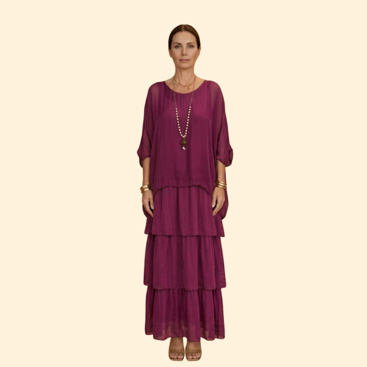 Women's Layered Flow Dress