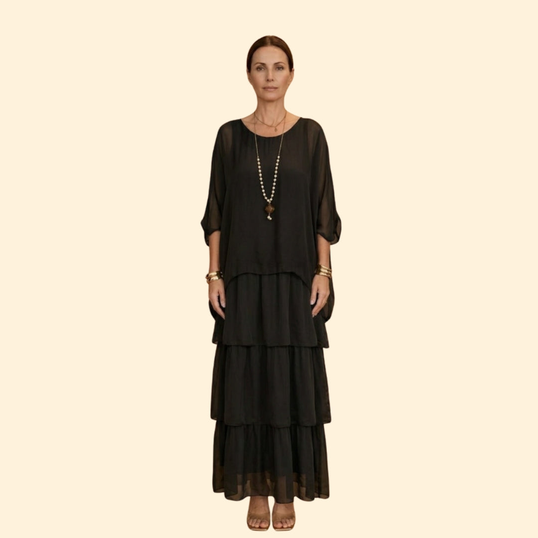 Women's Layered Flow Dress