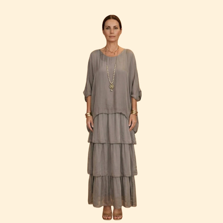 Women's Layered Flow Dress