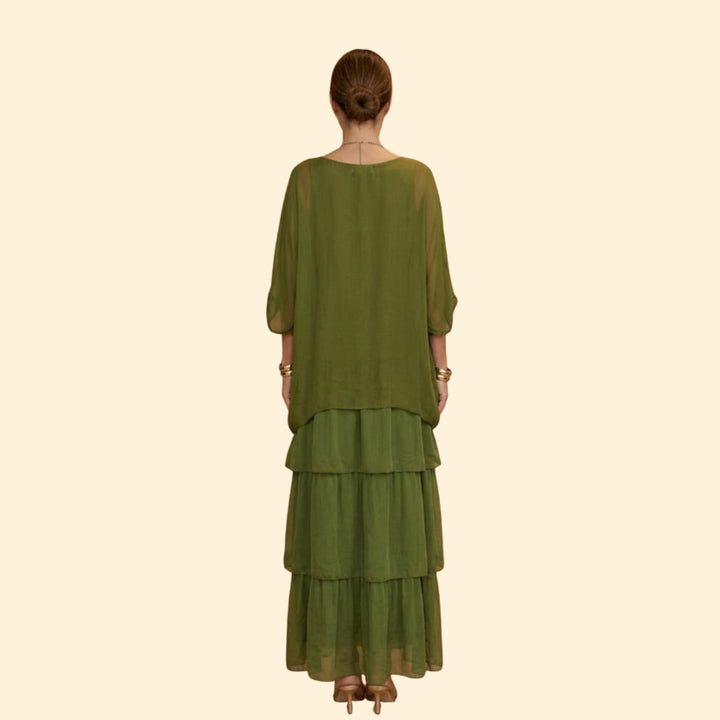 Women's Layered Flow Dress