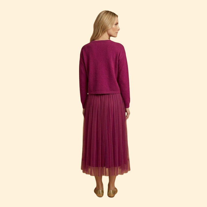 Women's Layered Knit Dress