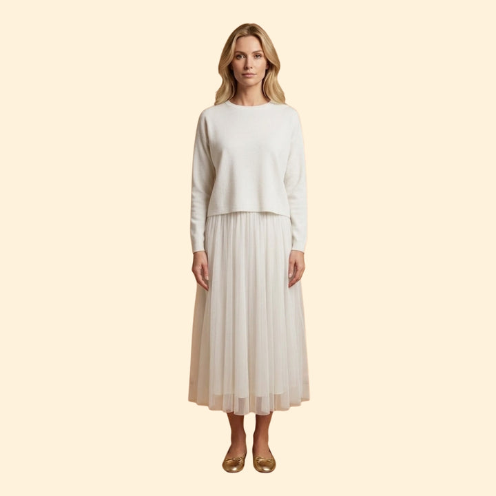 Women's Layered Knit Dress