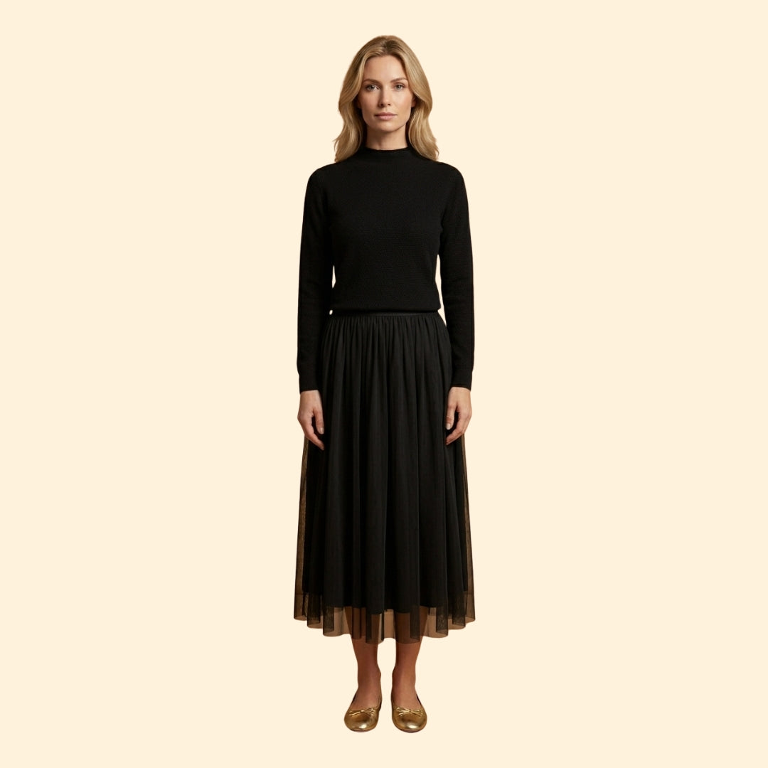 Women's Layered Knit Dress