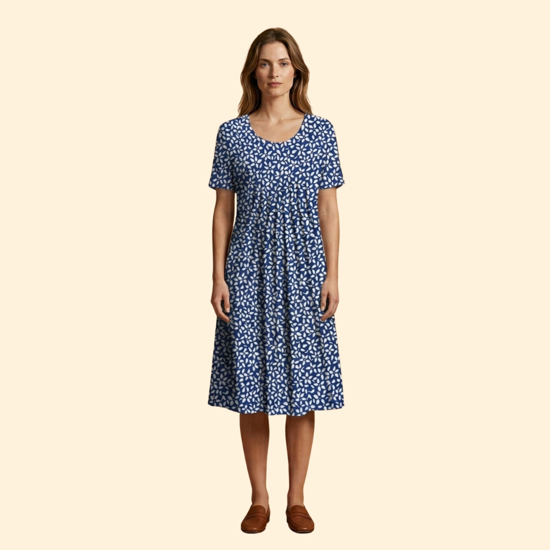 Women's Layered Midi Dress