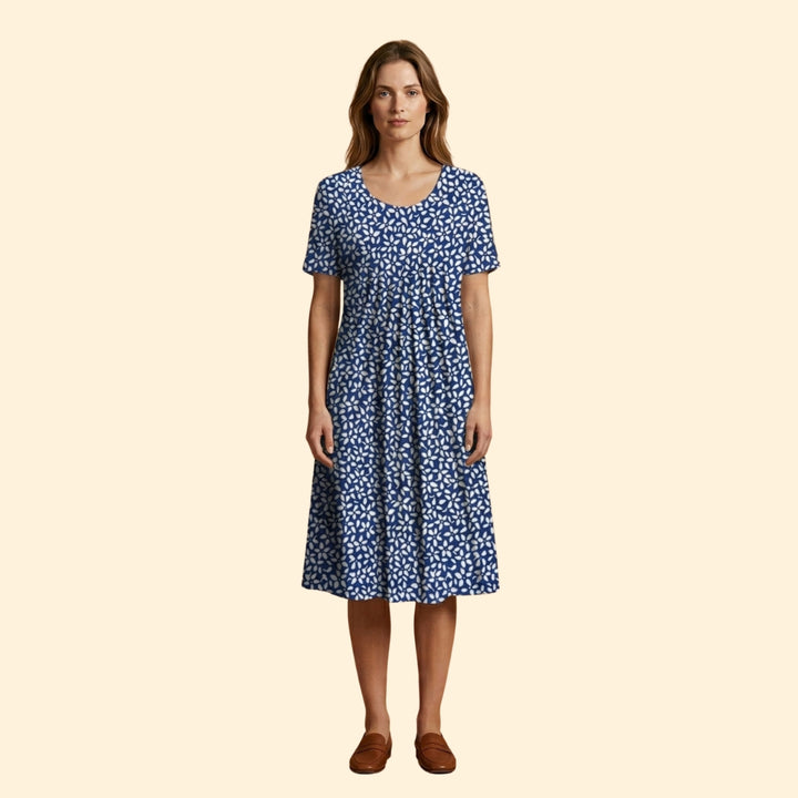 Women's Layered Midi Dress