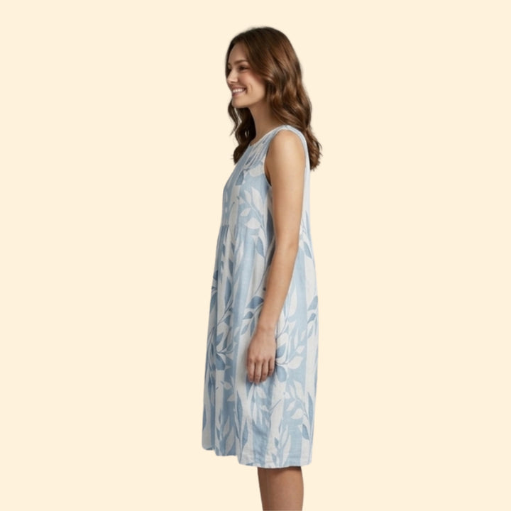 Women's Leafy Midi Dress