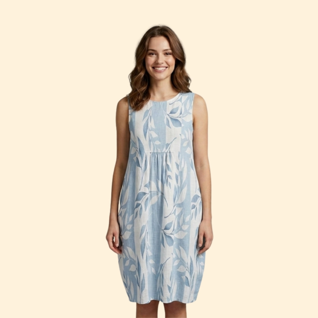 Women's Leafy Midi Dress