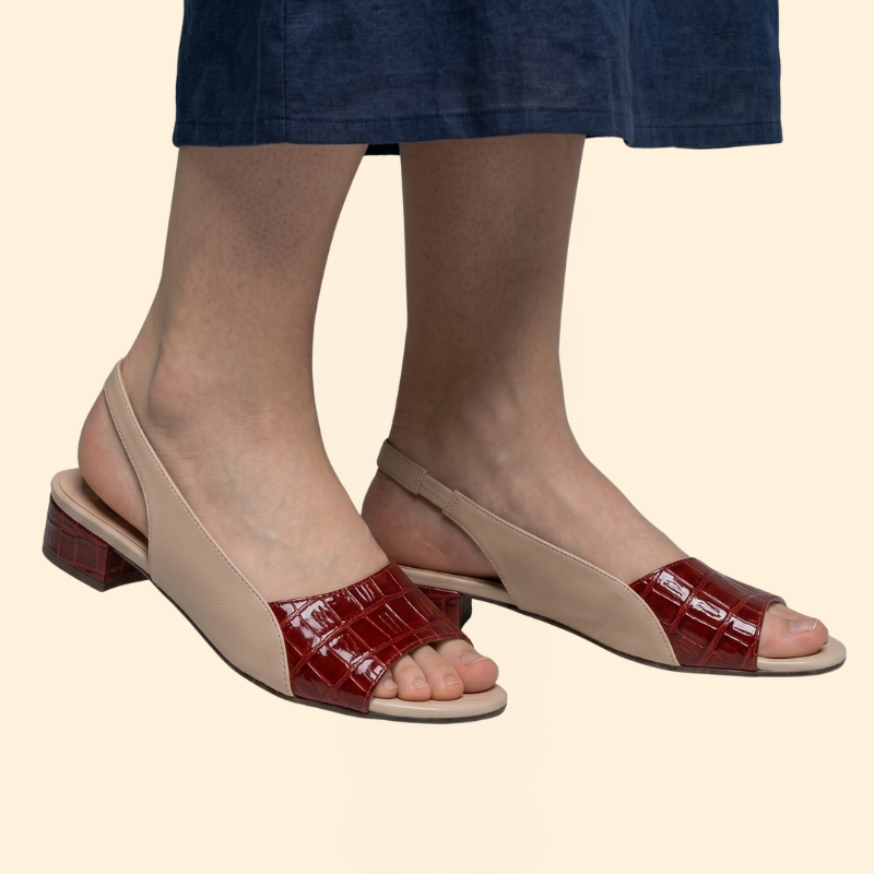 Women's Leather Comfort Sandals