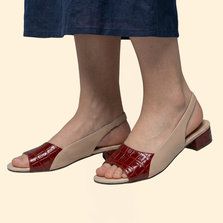 Women's Leather Comfort Sandals