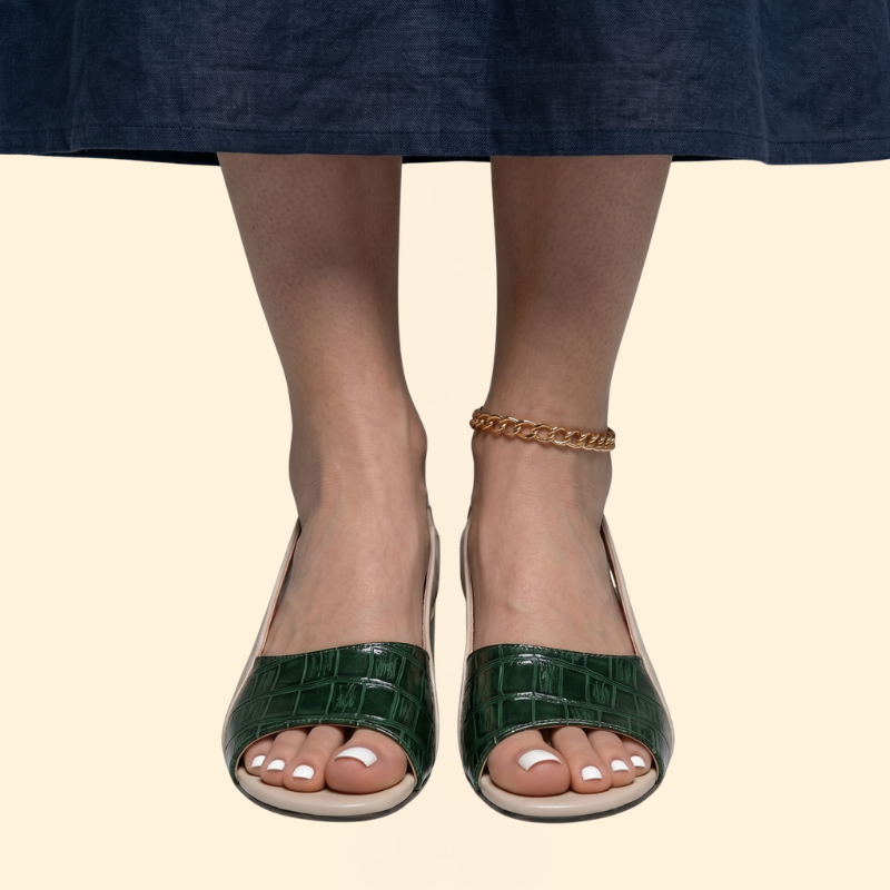 Women's Leather Comfort Sandals