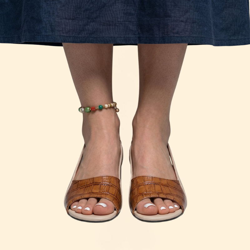 Women's Leather Comfort Sandals