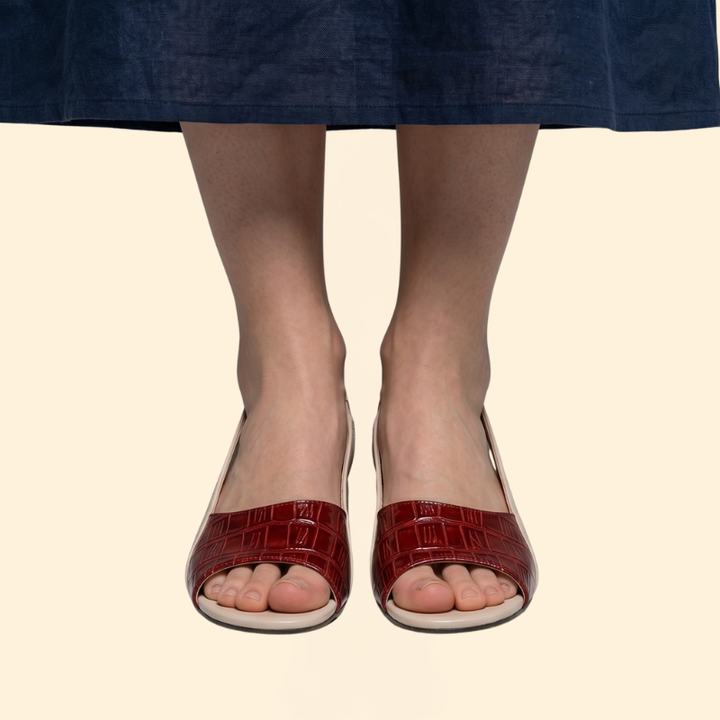 Women's Leather Comfort Sandals