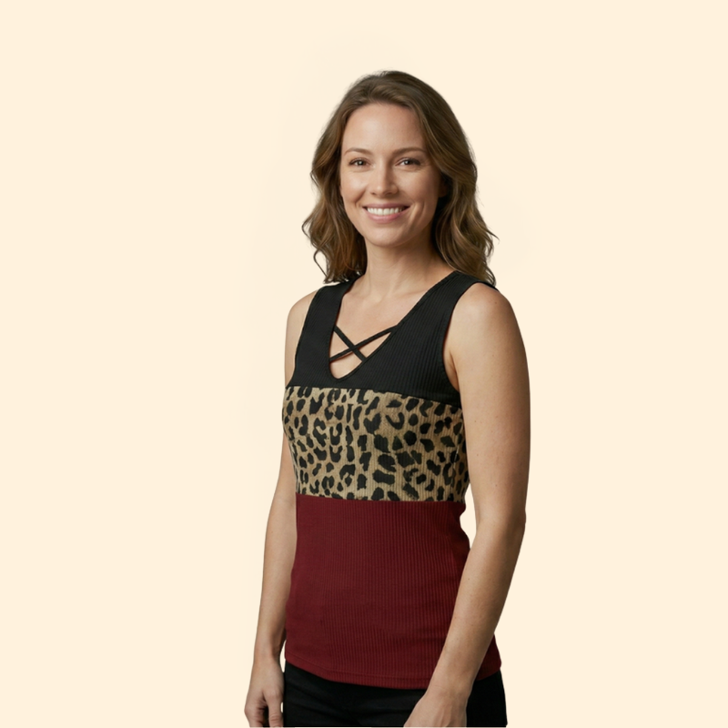 Women’s Leopard Print Top