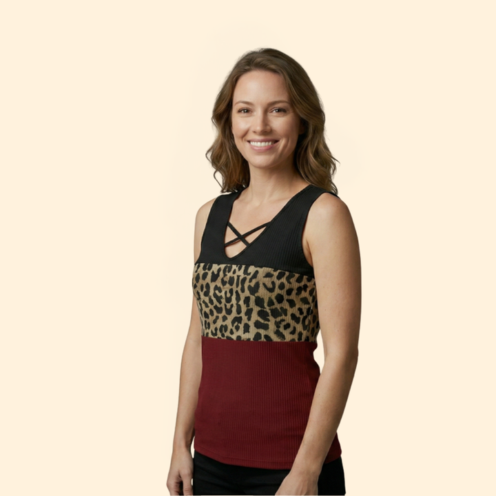 Women’s Leopard Print Top