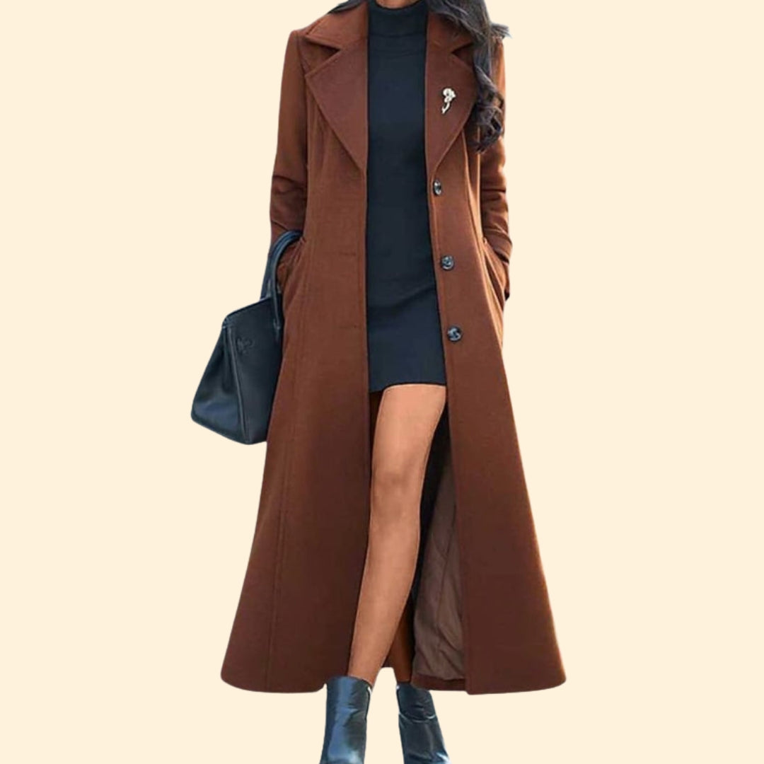 Women’s Long Coat Shawl Flow