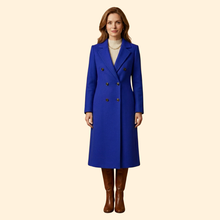 Women’s Classic Belted Long Coat